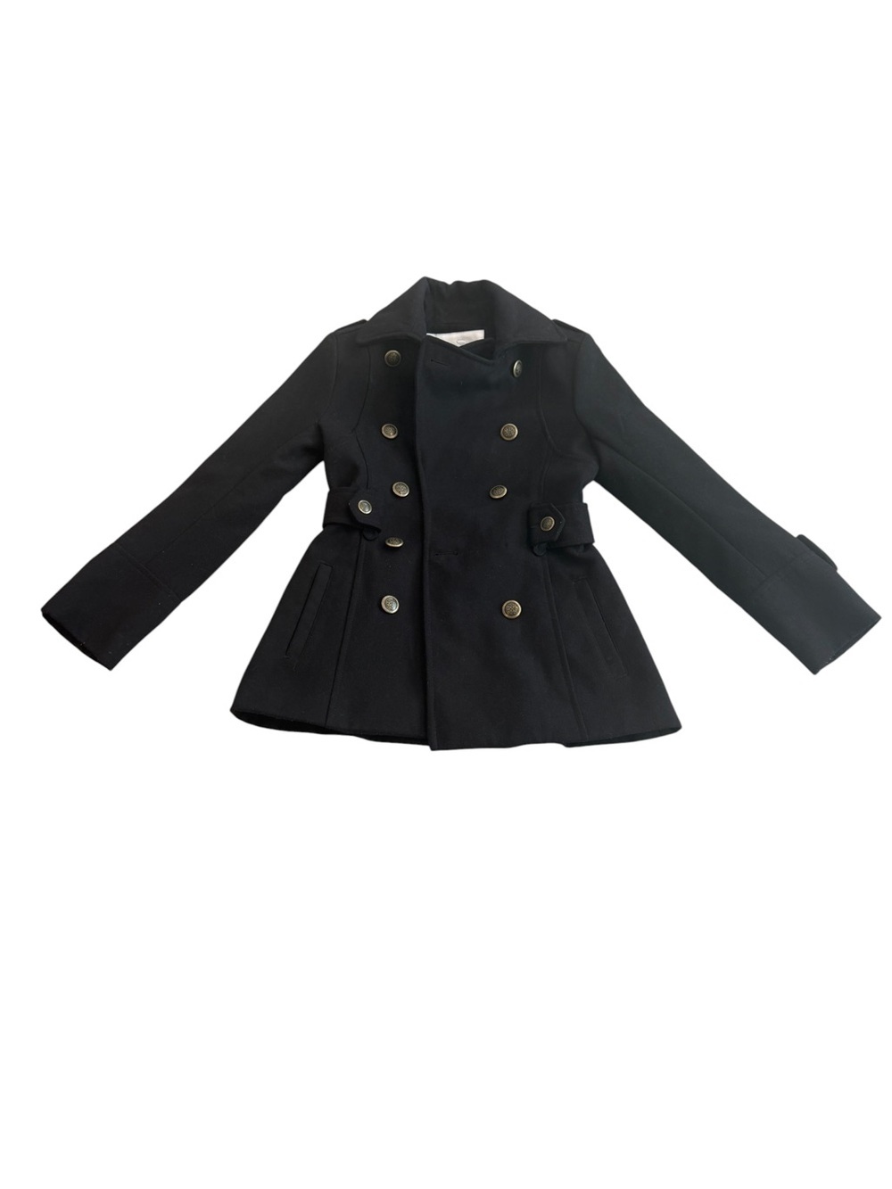 Jessica Simpson Black Pea Coat